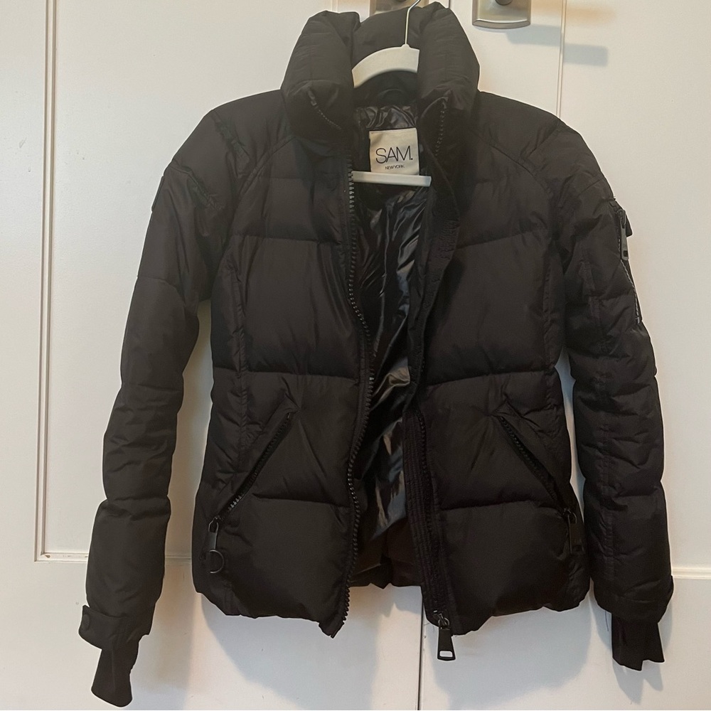 SAM. Matte Black Freestyle Jacket